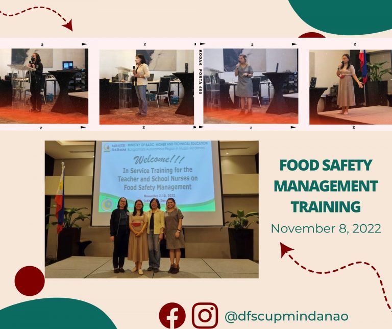 Food Safety Management Training
